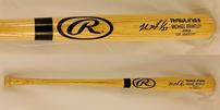 Michael Brantley Autographed Baseball Bat 202//101