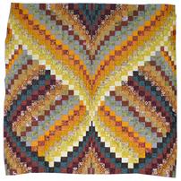 Quilt: Variation of Island Sunset 2 Gold 202//202