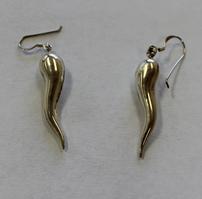 Silver Chili Pepper Earrings 202//199