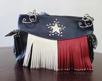 Texas Star Handbag with Fringe 202//161
