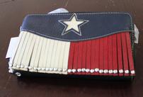 Texas Star Wallet with Fringe 202//137