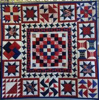 Patriotic Quilt Blocks Around the World 202//205