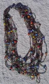Cascading Multi-Color Necklace 165//280