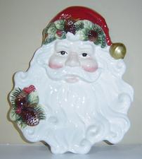 Evergreen Santa Plate 202//225
