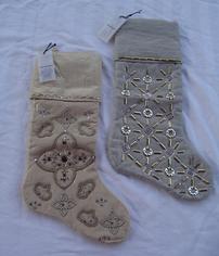Set of 2 Jewel Medallion Stockings 202//236