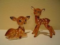 Goebel Sitting Deer Fawn and Standing Deer Fawn 202//152