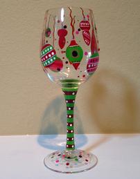 Handpainted Stemware by Cypress 202//259