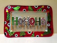 Red Rim Ho HO HO Platter 202//151