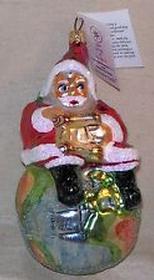 Christopher Radko Santa on Top of the World! 154//280