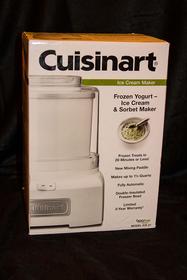 Cuisinart Ice Cream/Frozen Yogurt/Sorbet maker 187//280