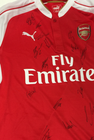 Arsenal 1st Team Signed Jersey 189//280
