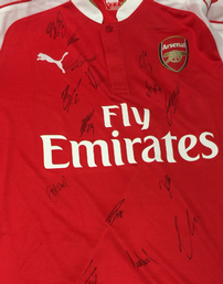 Arsenal 1st Team Signed Jersey 202//257