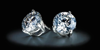 3/4 Carat Diamond Stud Earrings 202//101
