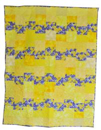 Sunshine and Lavendar Quilt 202//258