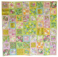 Scrappy Flower Quilt 202//199