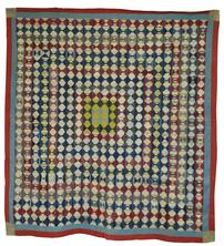 Antique Log Cabin Quilt 202//222