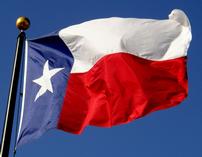 Texas flag flown over the Capital 202//157