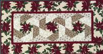 Poinsettia Table Runner 202//106