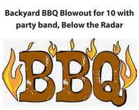 BBQ Bash for 10 with Live Band,  Under the Radar