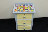 Mosaic 3 Drawer Chest 202//135