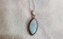 Blue Larimar Necklace 202//127