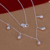 Sterling Silver Drop Necklace 202//202