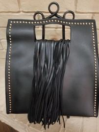 Black Fringe Bag 202//269