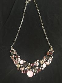 Pink Rinestone Chocker NecklacePremier Designs 202//269