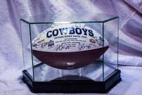 Dallas Cowboy signed football 202//135