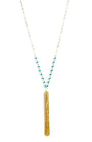 Little Daddy Turquoise Long Necklace 181//280