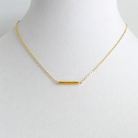 Walk The Mini Line Necklace 202//202