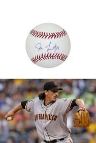 Baseball Autographed by Jeff Samardzija, San Francisco Giants Pitcher 189//280