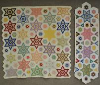 Hexi Flower Quilt //172