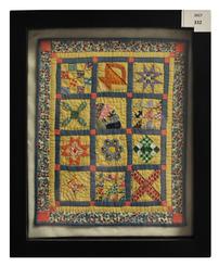 1930's Miniature Sampler Quilt //245