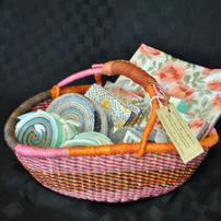 Ghana Basket of Moda Fabric 1 //202