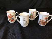 Norman Rockwell Museum Coffee Mugs, set of 4 202//152