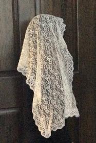 White Lace Mantilla and Daily Roman Missal 187//280