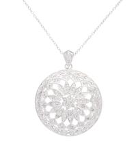 Pave' Diamond Necklace 202//207