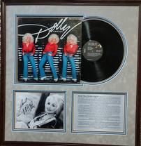 Dolly Parton Vintage Album With Signed Photo 202//208