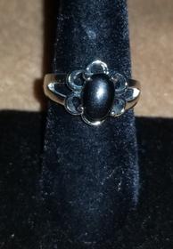 Black Onyx Sterling Silver Ring 194//280