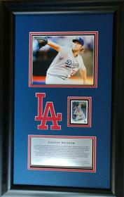 Clayton Kershaw Signed Memorbilia with COA 177//280