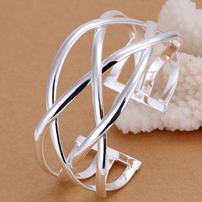 Three Strand Sterling Silver Cuff 202//202