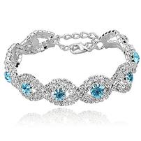 Blue Crystal Bracelet 202//202