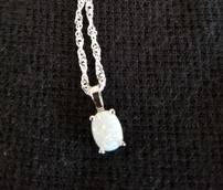 White Opal Necklace 202//172