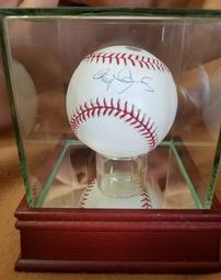 Roger Clemens Baseball in Mirrored Glass Box 202//256