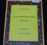 3 pack cryotherapy package 202//193