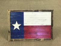 Large Wooden Texas Flag 202//152