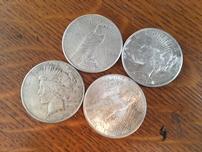 1920’s Silver Dollars, $100 