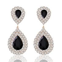 Romantic Black Dangle Earrings 202//202