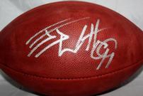 J J Watts Signed Football 202//135